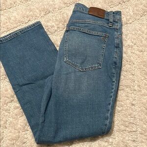 Madewell Blue Straight Leg Jeans Timeless Style